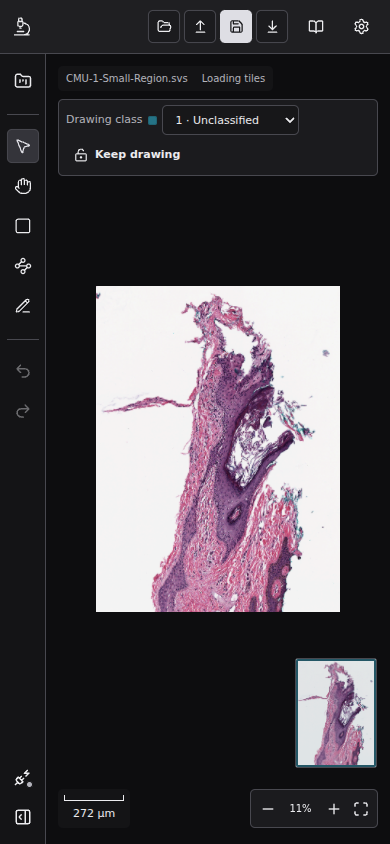 The public example slide fitted in the viewer at a 390-pixel mobile viewport.